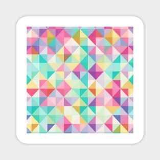 DIAMOND MULTICOLOR DESIGN, PASTEL COLOR, IPHONE CASE AND MORE Magnet