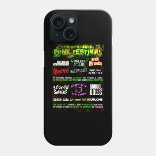 Math & Science Punk Rock Music Festival Phone Case