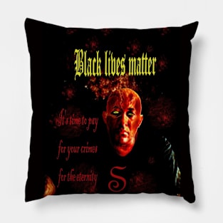 In hell - Fantasy and Halloween Pillow