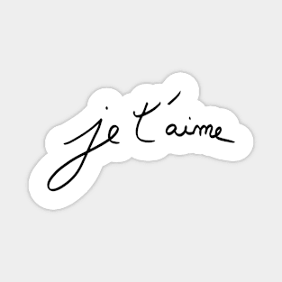 Je t'aime Magnet