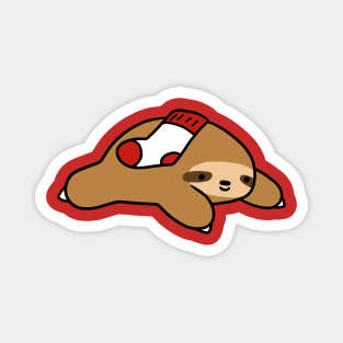 Sock Sloth Magnet