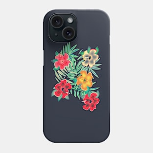 Hibiscus Jungle Phone Case