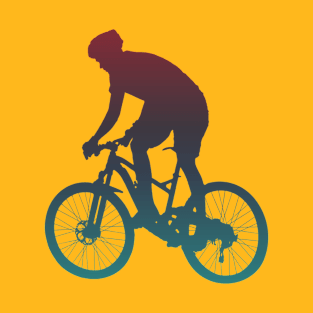 Riding a bicycle T-Shirt