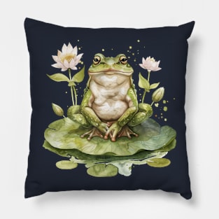 Wonderful frog! Pillow