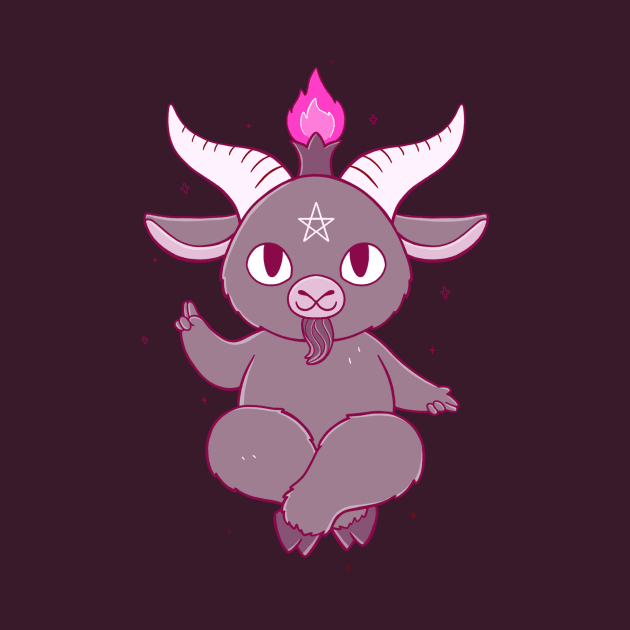 Kawaii Baphomet by iamlunasol