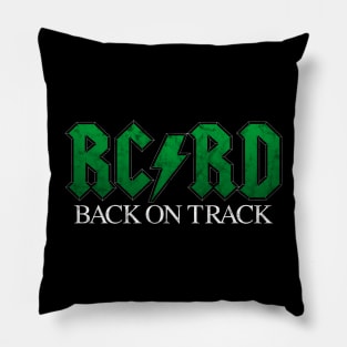 RCRD Back on track - Green Pillow