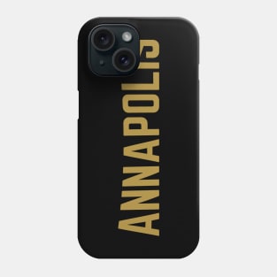 Annapolis City Typography Phone Case