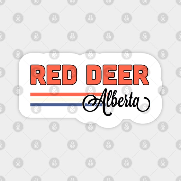 Red Deer Alberta Magnet by faiiryliite