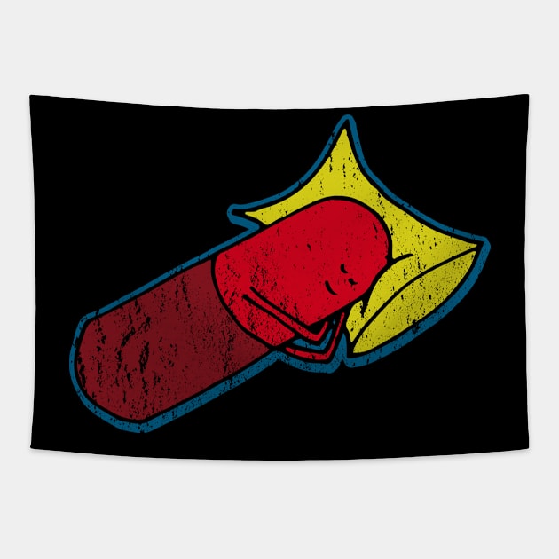 Sleeping Pill Tapestry by yeoys