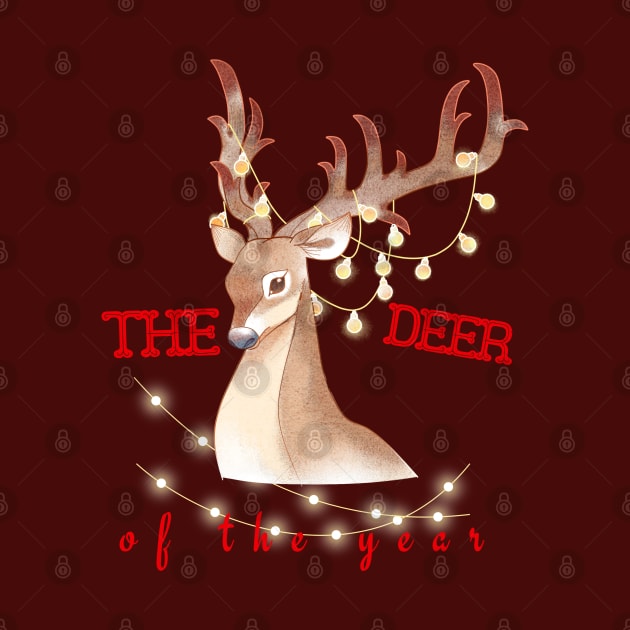 THE DEER OF THE YEAR by O.M design