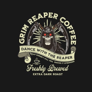 Grim Reaper Extra Dark Roast Coffee T-Shirt