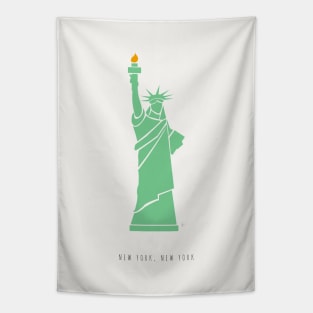 New York City, NYC, Lady Liberty Tapestry