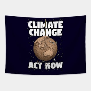 CLIMATE CHANGE - ACT NOW Tapestry