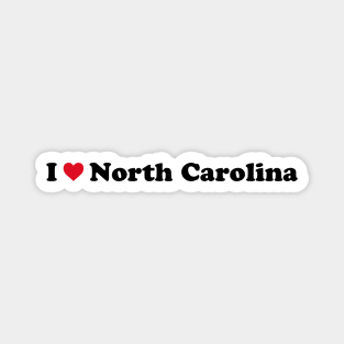 I Love North Carolina Magnet