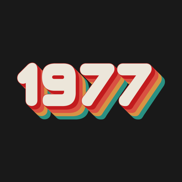 1977 by n23tees