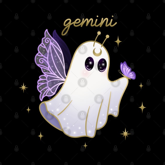 Gemini Butterfly Fairy Ghost by moonstruck crystals