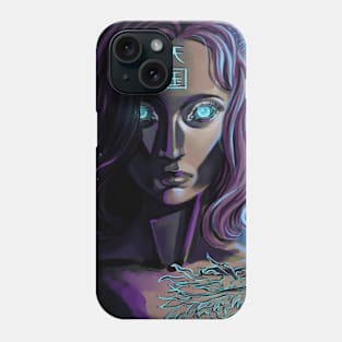 Girl and dragon Phone Case