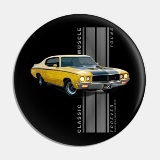 Gran Sport GSX Classic American Muscle Cars Vintage Pin