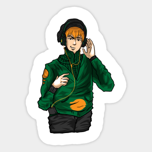 Aesthetic Anime Guy Stickers Teepublic I'm surprised at how refreshing the animation is, and how stunning the anime characters are in general. aesthetic anime guy stickers teepublic