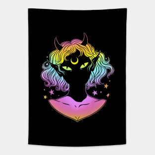 Cute Demon girl Tapestry