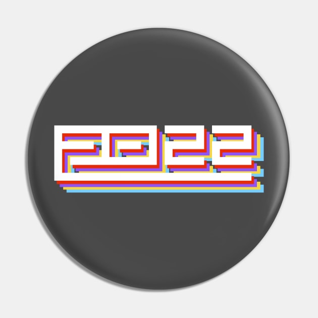 2022 Retro Pin by evolet store