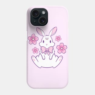 Sakura Bunny 02 | Nikury Phone Case