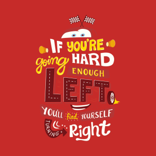 Go Hard Enough Left T-Shirt