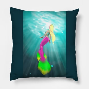 Beauty and the Abyss Pillow