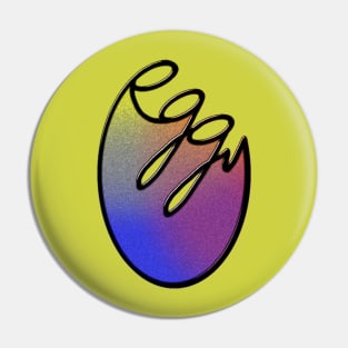 Eggy - Rainbow Grain Pin