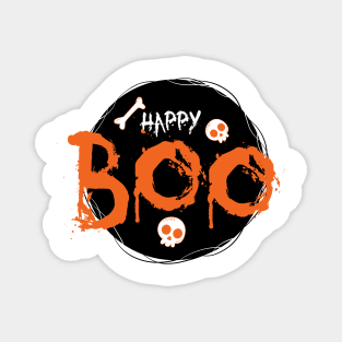 Happy Boo tee design birthday gift graphic Magnet