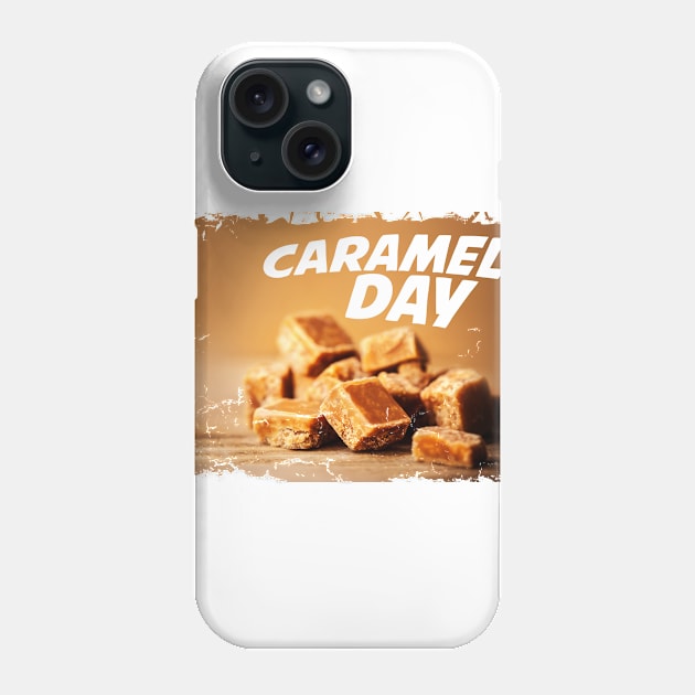 April 5th - Caramel Day Phone Case by fistfulofwisdom