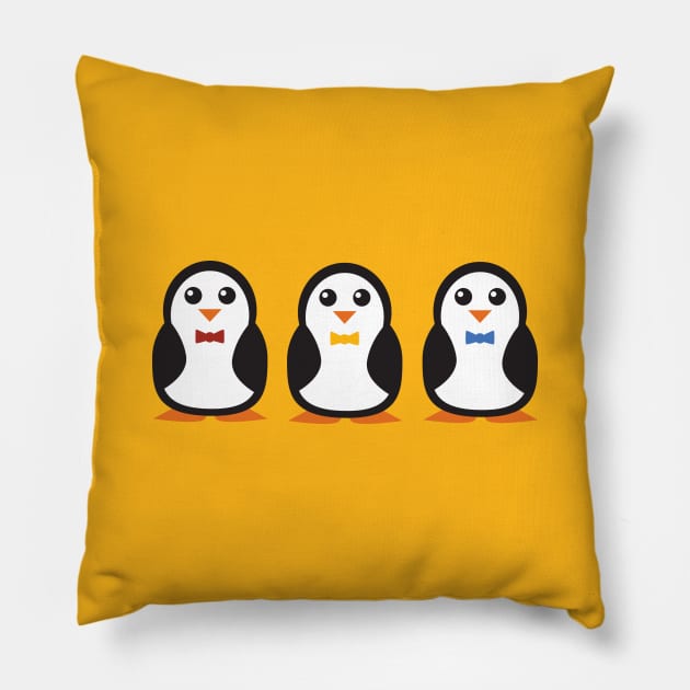 Trio Pillow by Lauramazing