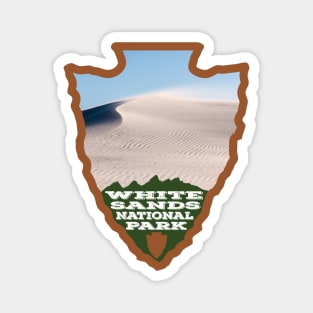 White Sands National Park photo arrowhead Magnet