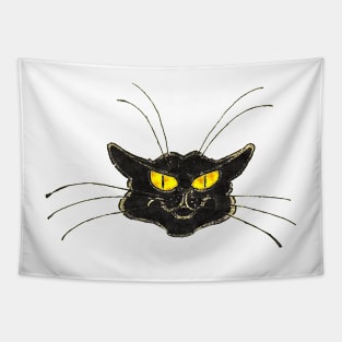 Long Whiskers Cat Tapestry