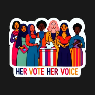 Women in the Politics - Vote Women Elections T-Shirt