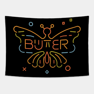 Butterfly game controller Tapestry