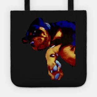 Rottweiler  puppy cute Tote