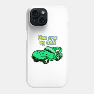 Funny Slippers Croc Phone Case