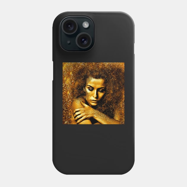 WOMAN REBORN Phone Case by Overthetopsm