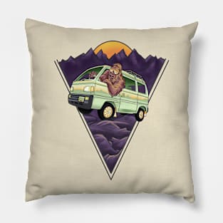 Sasquatch Acty Van Life Pillow