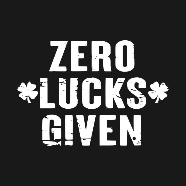 Zero Lucks Given by John white