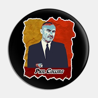 Phil Collins Pin