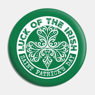 Luck of The Irish Pin