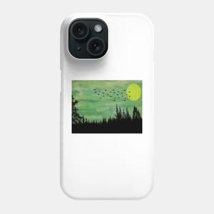 Green Sky Phone Case