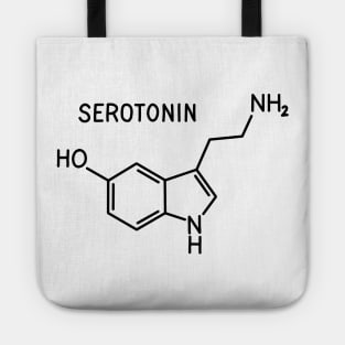 Serotonin molecule Tote