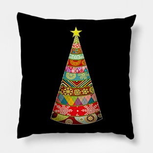 Christmas Tree Stars Pillow