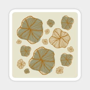 Floral Modern Abstract Pattern/Design Magnet