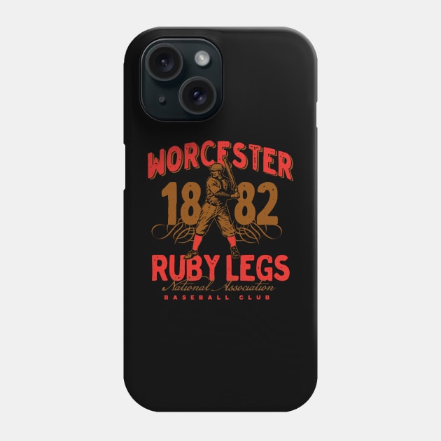 Worcester Ruby Legs Phone Case by MindsparkCreative