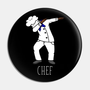 chef dabbing cook kitchen funny dance Pin