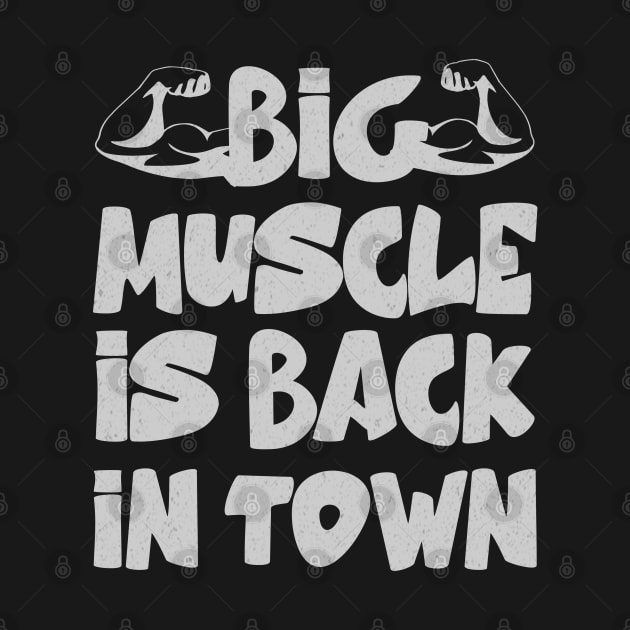 Big Muscle Is Back In Town || Funny gym by Hussein@Hussein